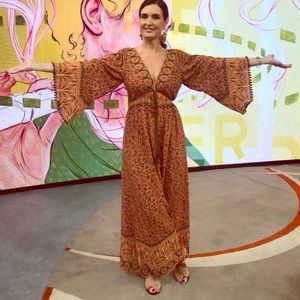 FARM RIO new long dress with tag